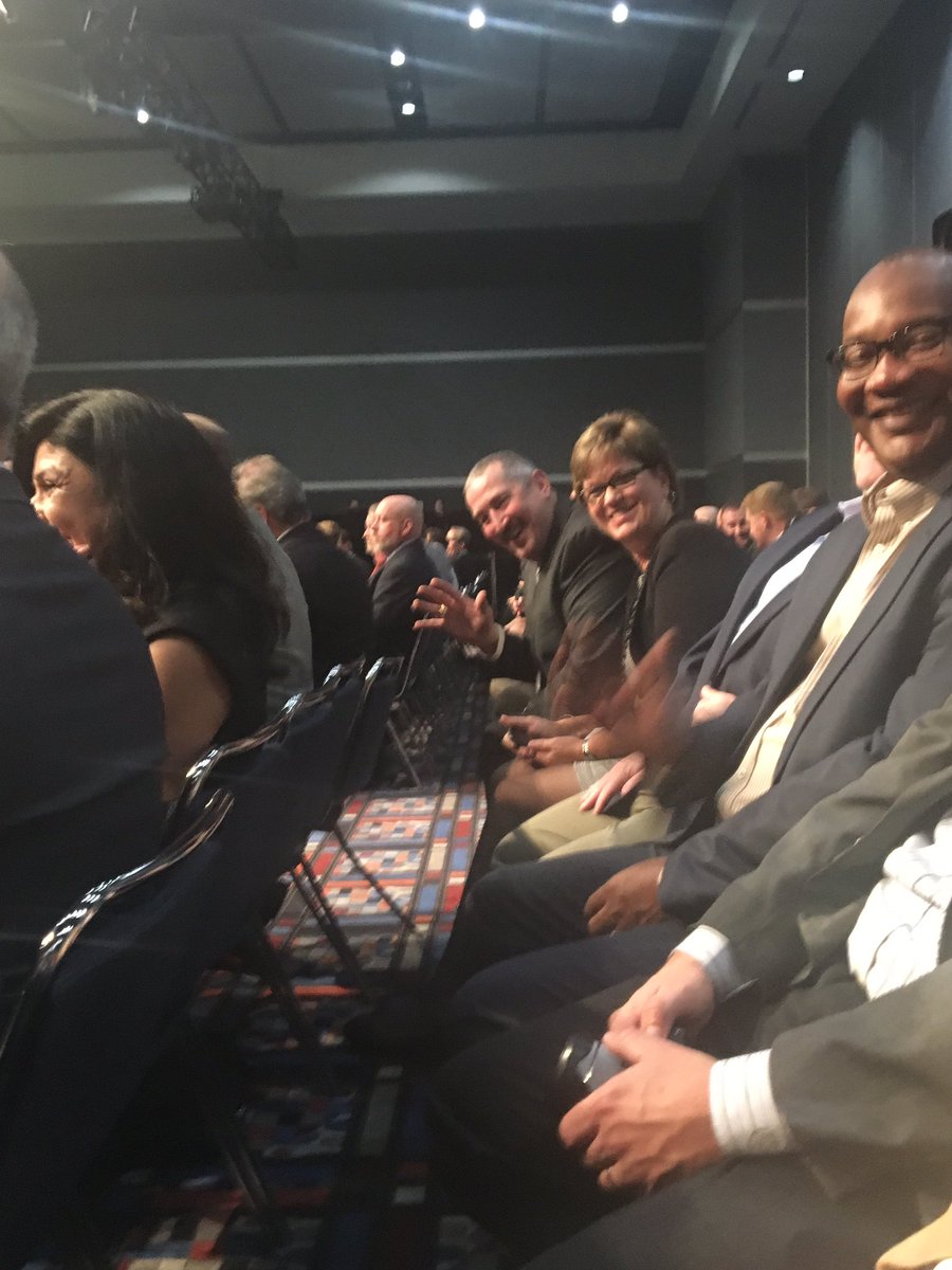 At the NSC awards ceremony with the 2018 Kaplan award winner Michael Wright and his wonderful wife Debbie. Congrats Mike, the Red River District is so proud of you!!! Way to represent the ATX. <a href="/hill_deryl/">Deryl Hill</a> <a href="/RedRiverUPSers/">Red River UPSers</a>