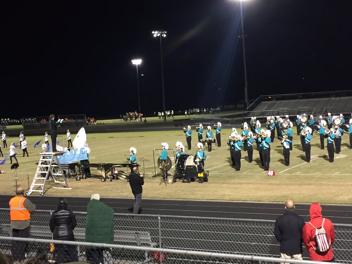 MarcieShea's tweet photo. Best sound effects of the night go to @GAJagBand during Jaws! Awesome. https://t.co/hPlIN55wwY
