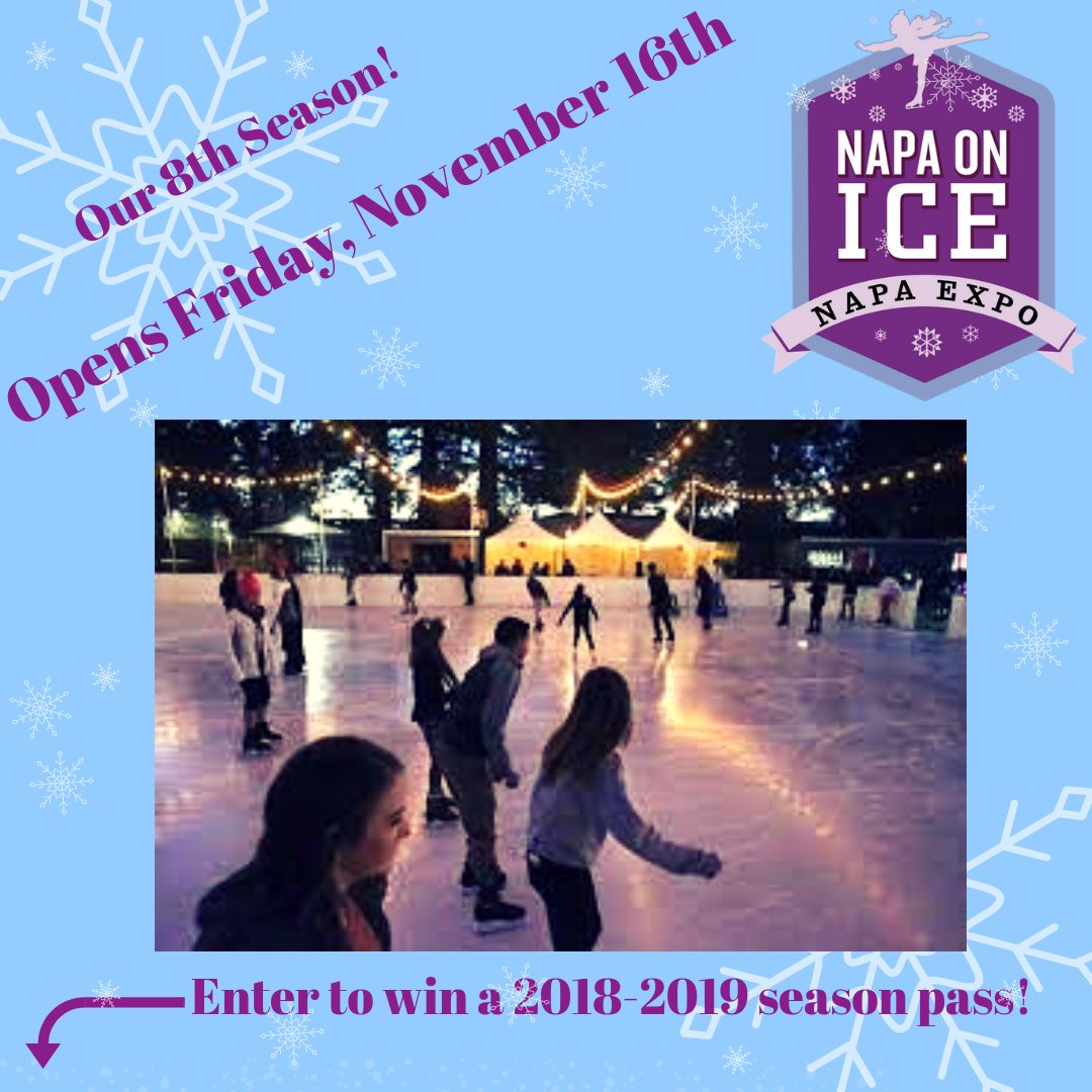 NapaOnIce's tweet photo. Let’s build a rink! The Napa on Ice Holiday Skating Rink build is underway at the @NapaValleyExpo. Almost time for another @Napadowntown holiday season in @VisitNapaValley !  
Have you entered our season pass giveaway?  😉 https://t.co/wOvOazgBZV #NapaValley https://t.co/hbIGnRHSps