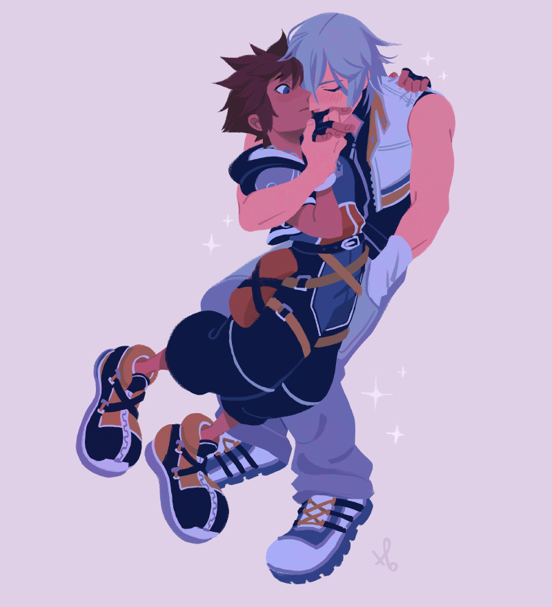 rikuanti's tweet photo. another commission! riku is a romantic https://t.co/o28H2WdqsS