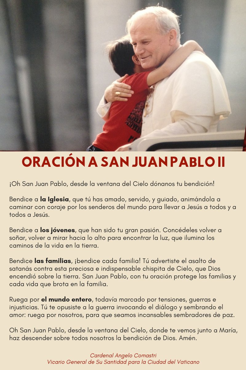 Oración de #SanJuanPabloll