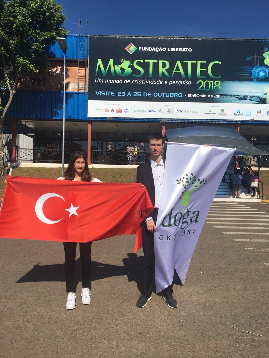 fserkanbalci's tweet photo. Halkalı2 Doğa Proje Temelli Eğitim Modeli Kapsamında MOSTRATEC 2018 Öğrencimiz Brezilyada. @AliRizaLule @nazli10er @RaufAkan @nazanadali3 @mhmtipek @SibelIzgiman @SanemBH https://t.co/M03H132Bm6