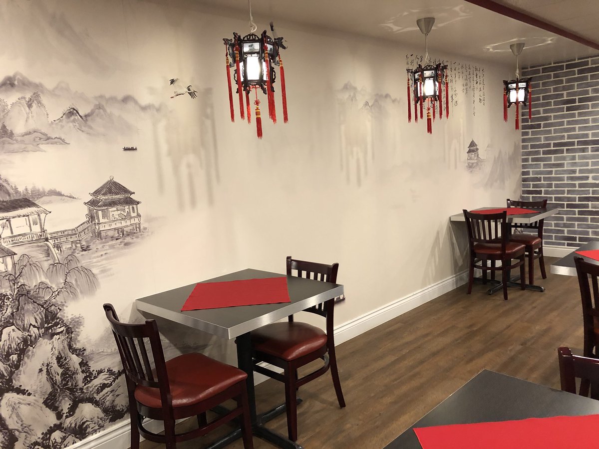 DragonYan88's tweet photo. After hours and hours and HOURS of micro-levelling adjustments, we finally unveil our new modern tables and chairs! Delicious freshly cooked food served with style and comfort! See you soon :-) https://t.co/P7qoDR8UBB