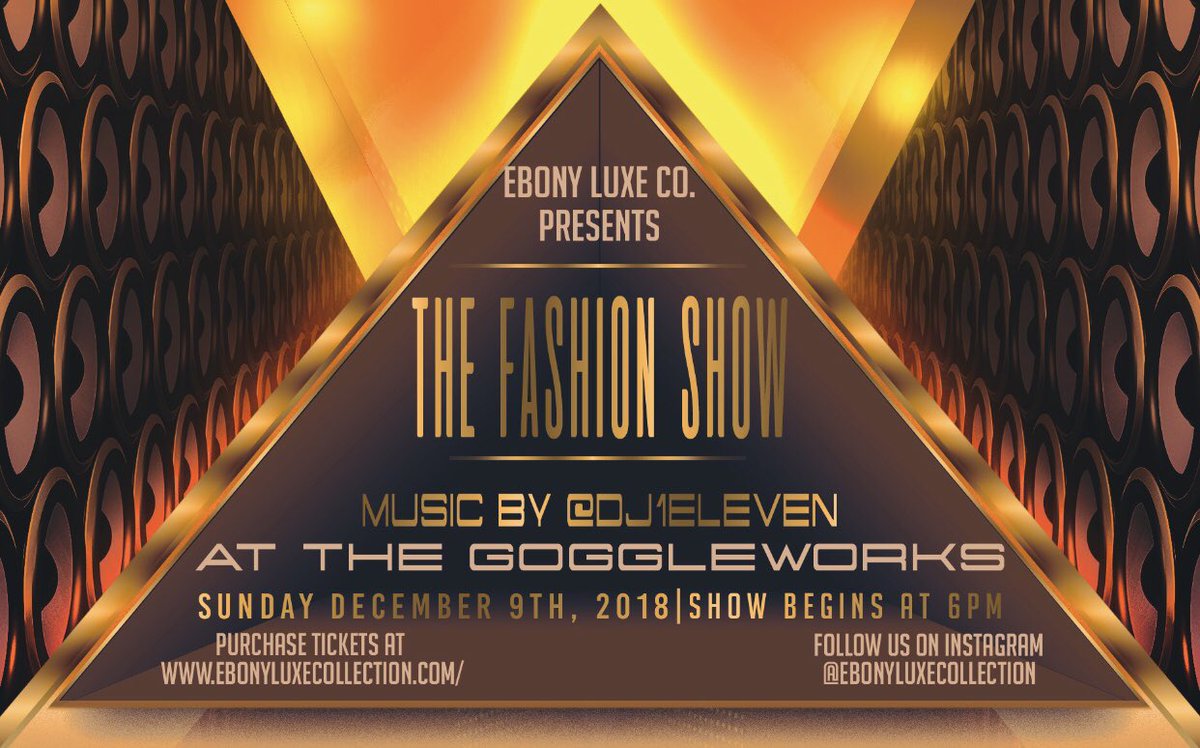 hawty_lee's tweet photo. DID Y’ALL HERE!!! EbonyLuxeCollection’s first fashion show! Visit their website and get your tickets for December 9th! Save the date, and Get your tickets NOW! https://t.co/y212UsYAkR