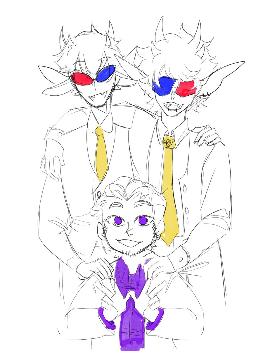 Thelilhamstar's tweet photo. Some Stabdad's love from my rp blog
#stabdads #clubsdeuce #art #digitalart #sketch #mitunacaptor #solluxcaptor #mituna #sollux #fanart #homestuck #intermission https://t.co/HwexYIx0WB