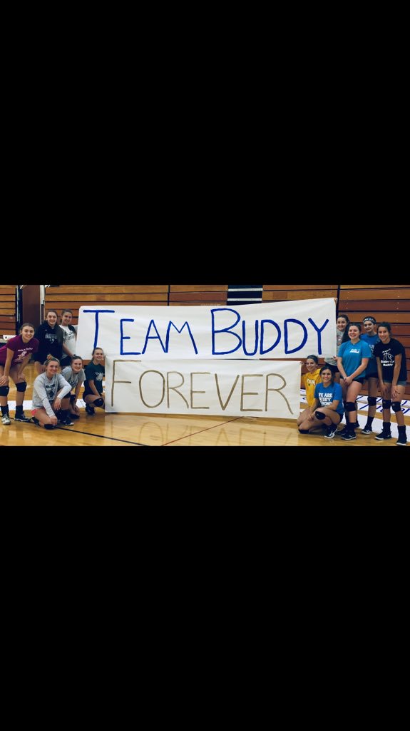 Come support both the JV and Varsity teams tomorrow night! Games start at 5:30. Every dollar taken at the door, along with the already 400+ shirt sales we have collected are going right back to the Miller family!💙💚 Please wear your Buddy shirts to the games!
#TEAMBUDDYFOREVER