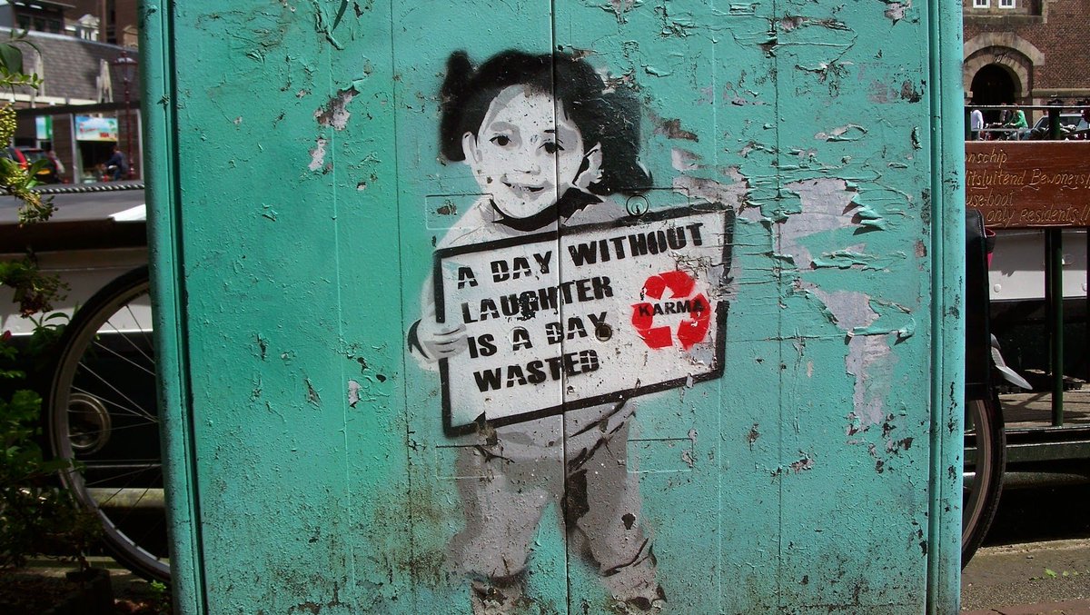 stormysunstudio's tweet photo. i think i took this picture many years ago but it is just as true now as it was the first time i saw it #laugheveryday #recyclekarma #loveyourself https://t.co/uBrU46ZUVw