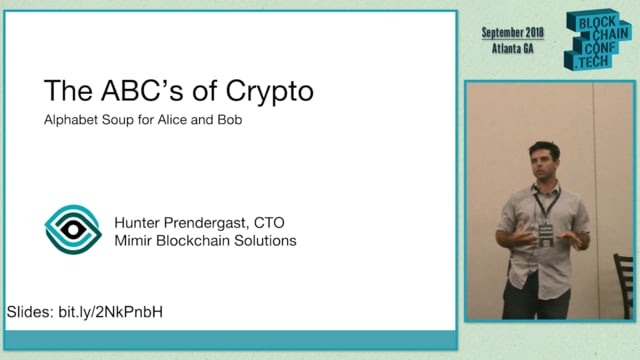 New video from <a href="/BlockChainCnf/">BlockchainConf.Tech</a> 2018: "The ABC's of Blockchain Crypto" by Hunter Prendergast  of <a href="/MimirBlockchain/">MIMIR Blockchain</a> 
recallact.com/ZJe
#blockchain #Crypto