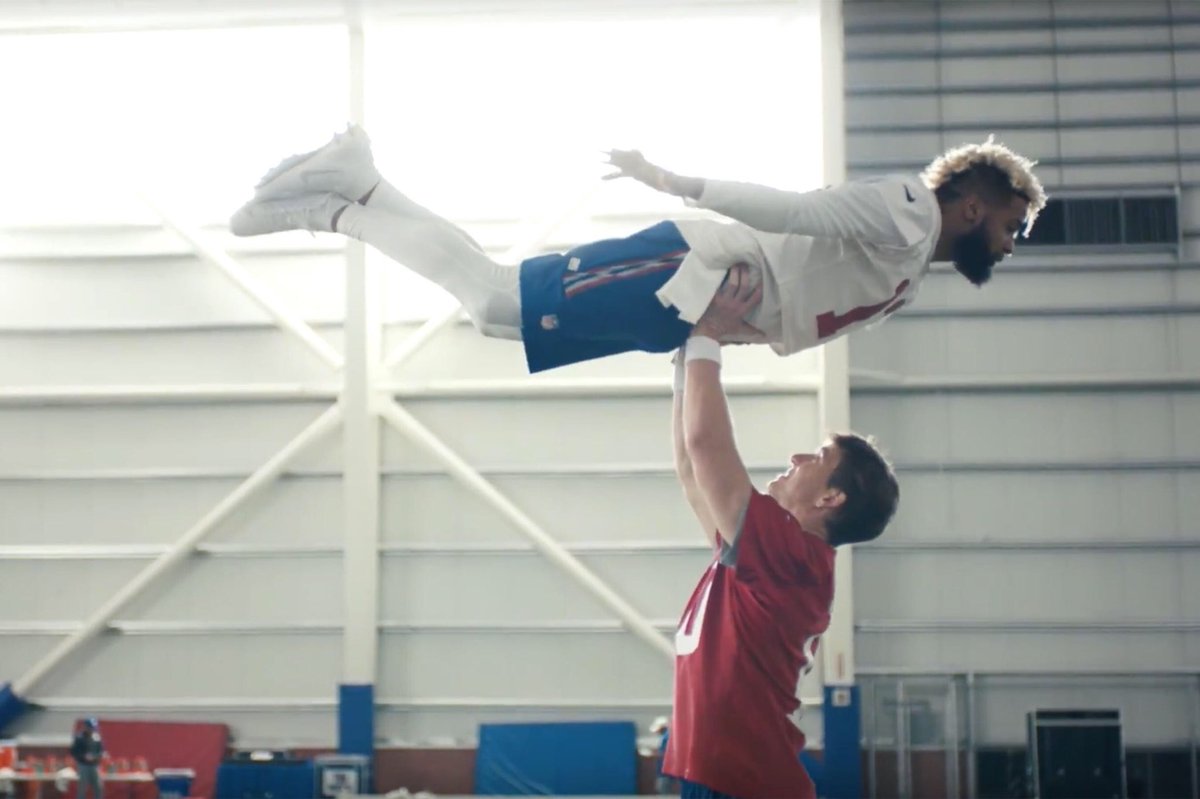 NFLMemes's tweet photo. REMINDER: The Giants are now 1-6 since this commercial first aired https://t.co/Pp2gLkjuhN