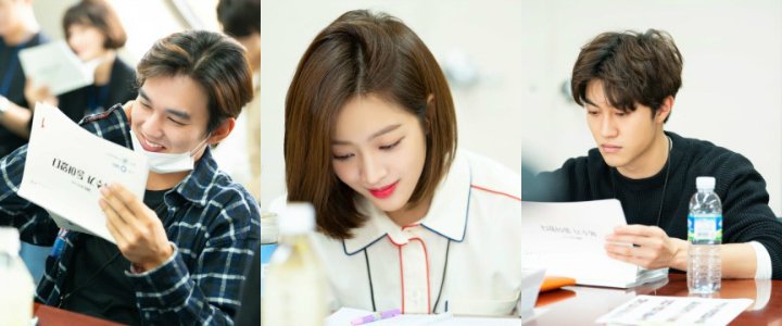 maaaj00's tweet photo. first script reading last October 8.
Yoo seung ho, Jo bo ah, Kwak dong yeon - 
I want them already on my screen! 😍
#BokSooIsBack https://t.co/GR6WGTA4D3