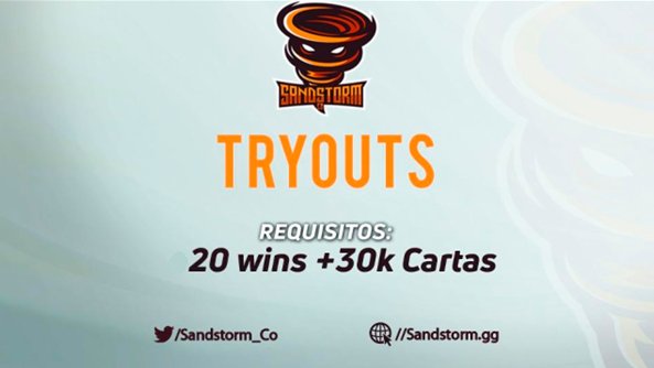 Si estas interesado en formar parte de esta gran familia y además cumples con los requisitos mandanos un MD. 😊
#TeamSandstorm 🇨🇴
#AStormIsComing 🌪