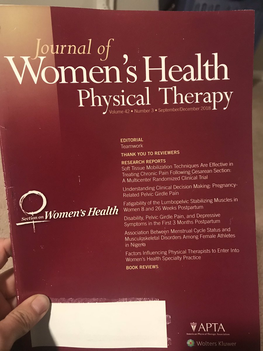 🤓 Nerding out because my favorite journal finally came in the mail! 📬@womens_PT