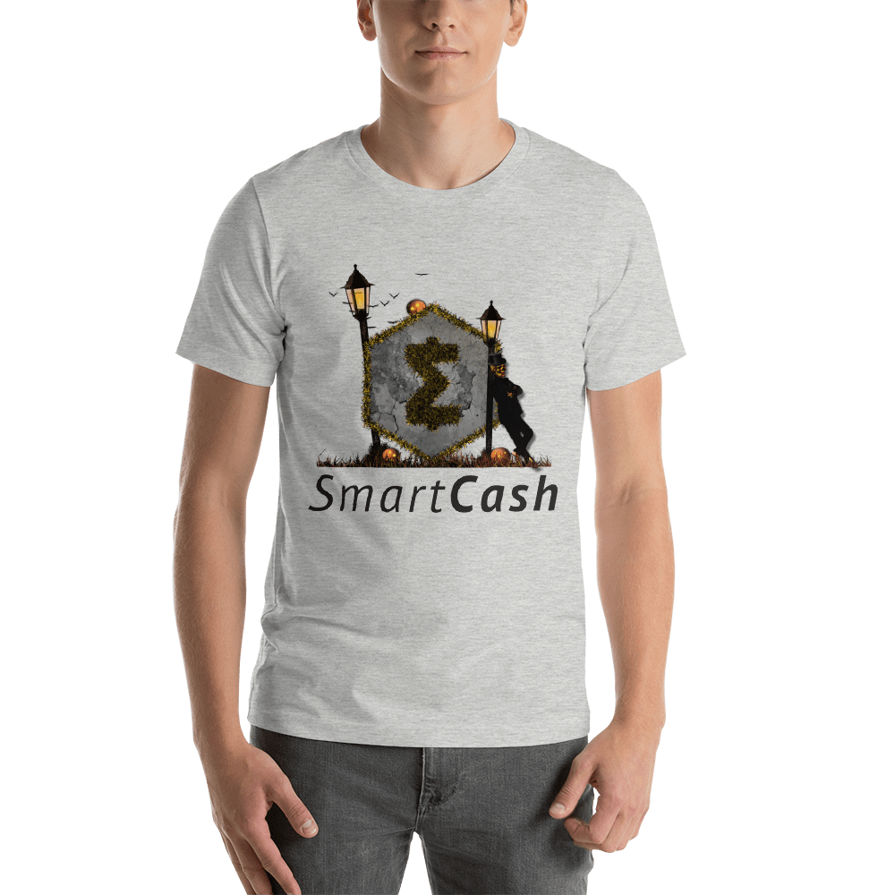 SmartieShop's tweet photo. SmartCash Halloween Short-Sleeve Unisex T-Shirt https://t.co/ajqIh3lfiV https://t.co/AQAZhg5xxt