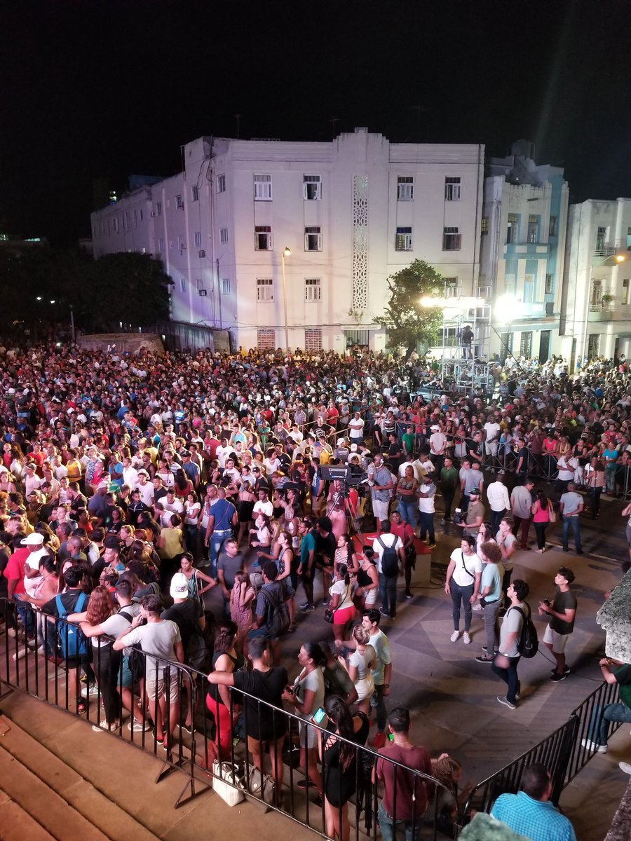 concierto en la Universidad de La Habana