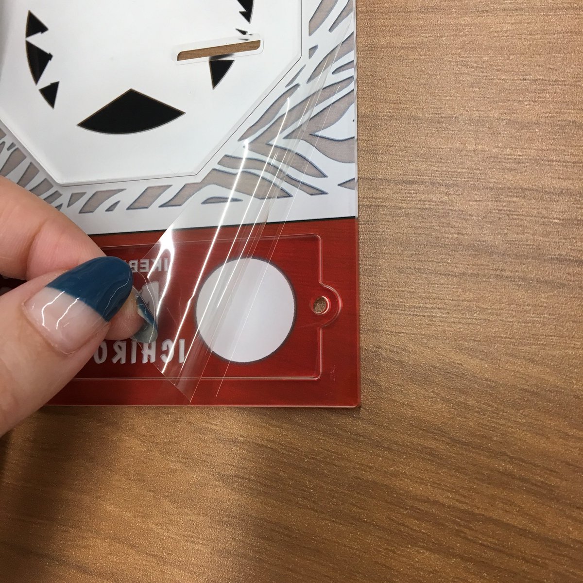 コトブキヤes Es Fest 10 製品の注意事項に関して イベント販売品の アクリル スタンドコレクション について 裏と表とキャラクター 台座 ネームタグにそれぞれ保護フィルムが貼られております フィルムのはがし忘れにはご注意下さい ヒプマイ