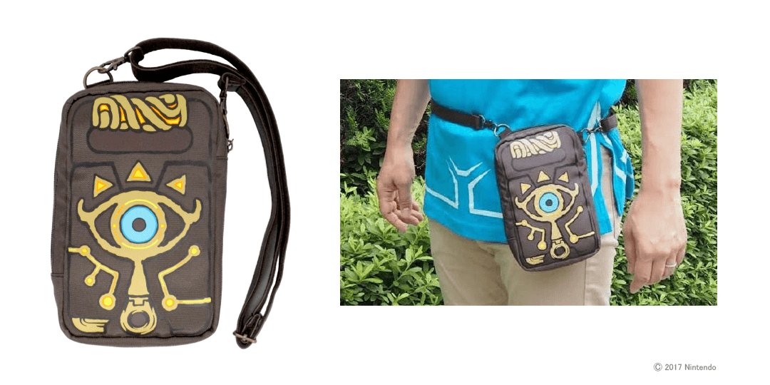 ゼルダの伝説ブレスオブザワイルド 英傑の服＋シーカーストーンポーチ