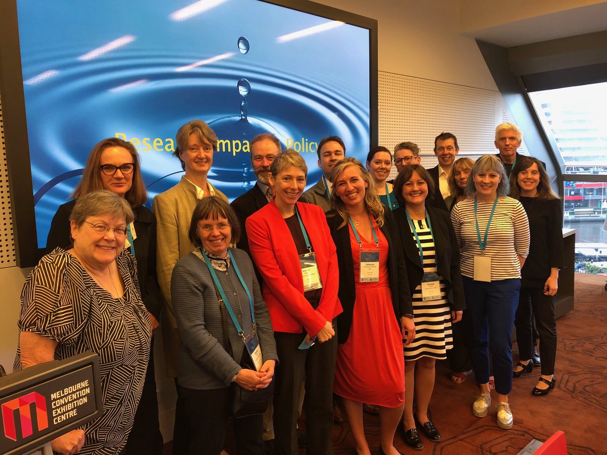 #GEIS2018 great session today ( early) at the Research Impact in Policy Roundtable! WATCH this space for a virtual issue of key papers and reflections on what good impact looks like and what publishers and journals can do!  #impactinaction