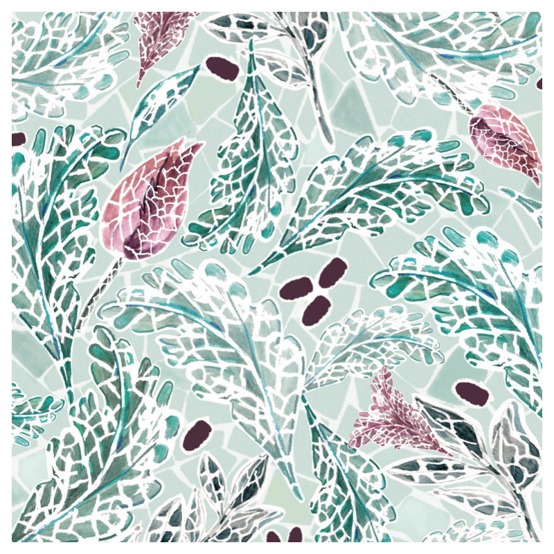 Este es el pattern que hemos diseñado para la boda de María y Miguel 💍, inspirado en el trencadís típico valenciano. En unos días se dan el "sí, quiero" y desde Endivia Sana queremos desearles lo mejor ✨. ¡Que seáis muy felices! 👏🏻 
#endiviasana #pattern #trencadis #acuarela