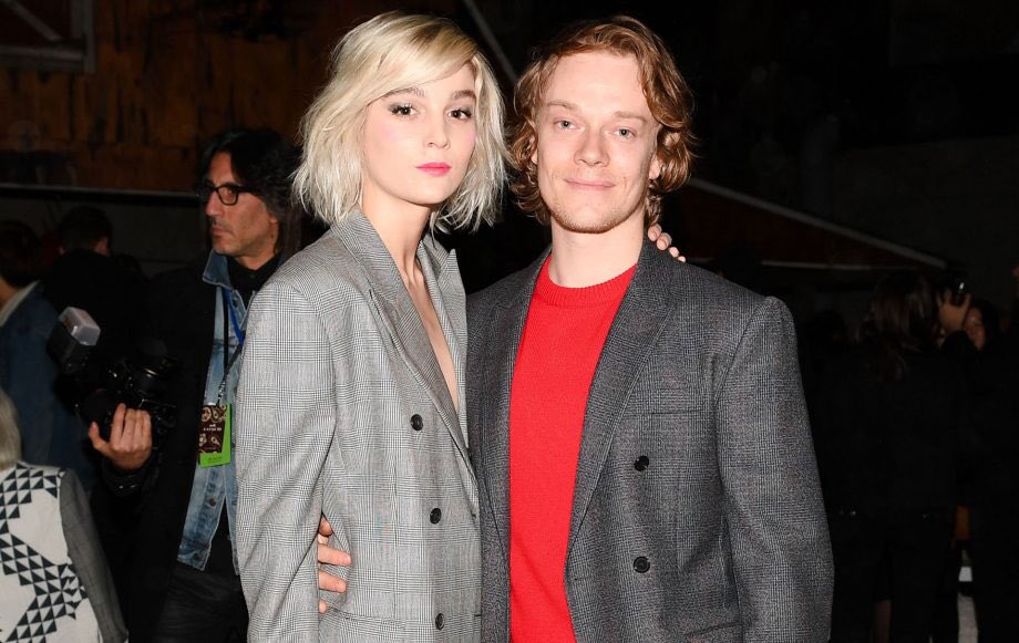 gotinsider's tweet photo. Congratulations to Alfie Allen (Theon Greyjoy) and his girlfriend Allie Teilz on the birth of their first child 🍼🙌 https://t.co/LCAZSKEDm6
