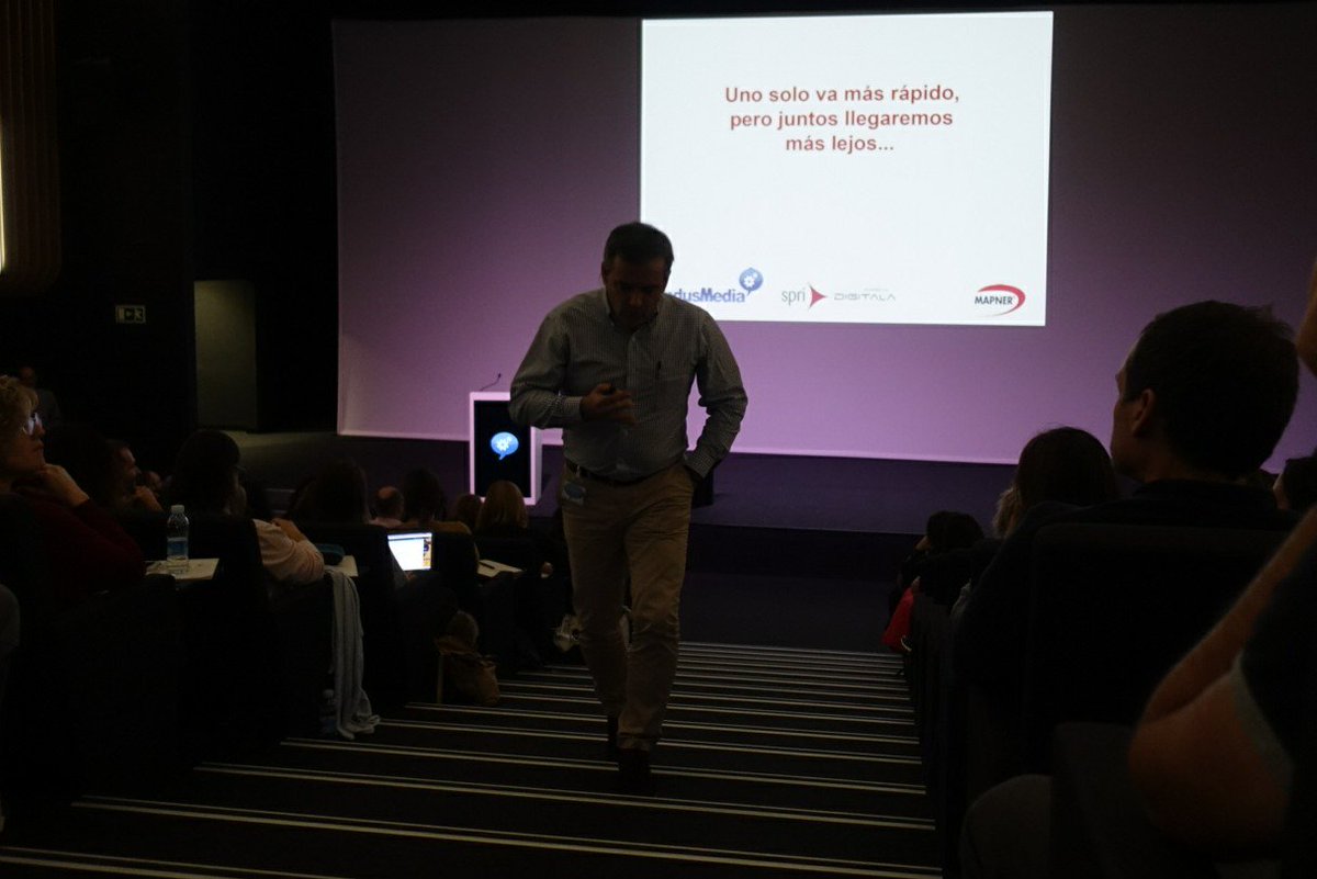 Mikel Irizar, Mapner #indusmedia "Vender es ayudar" "El trabajo ni se crea, ni se destruye, solo se transforma (Desplaza)