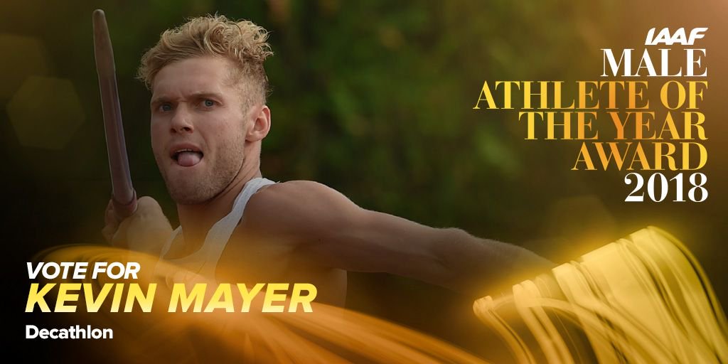 🚨Alert🚨

#AthleticsAwards announcement 🤩

@mayer_decathlon is one of 10 nominees for Male World Athlete of the Year 2018✅

Retweet this post to vote for him👇