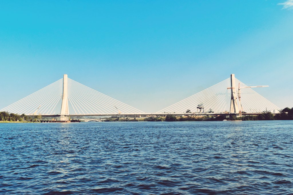 This 525-metre New Nile Bridge is a true stunning beauty. #ThisIsUganda