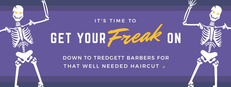 It's time to get you freak on down to tredgett barbers for that well needed haircut. #TuesdayMotivation #Barbers #menshair #smile #hair #enterpriseshoppingcentre #Eastbourne #eastsussex