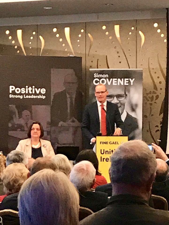 AWalsh95's tweet photo. Congratulations @SimonCoveney on 20 years as a public representative, 20 years of representing the people of Cork &amp; the country to the highest calibre. A great politician, mentor and friend.

Here’s to another 20 more ! https://t.co/QlYC4qcn0x