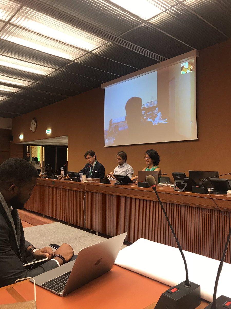 Kennethgyamera's tweet photo. Happening live is the @UNCTADYouth forum in Geneva ,Switzerland.I’m delighted to be part of the 250 young leaders meeting this week to share ideas and network.
We are discussing youth entrepreneurship #UNCTAD2018 https://t.co/bCWwB1W5bu
