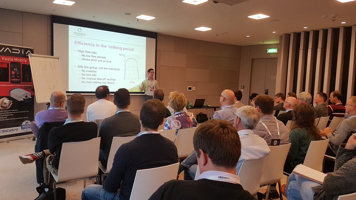 BioControlAS's tweet photo. Great Presentation by Tom Greenham at the Better Milking Advice Conference
@Advance_Milking #bettermilkingadvice #VaDia https://t.co/FtgiUVROtR