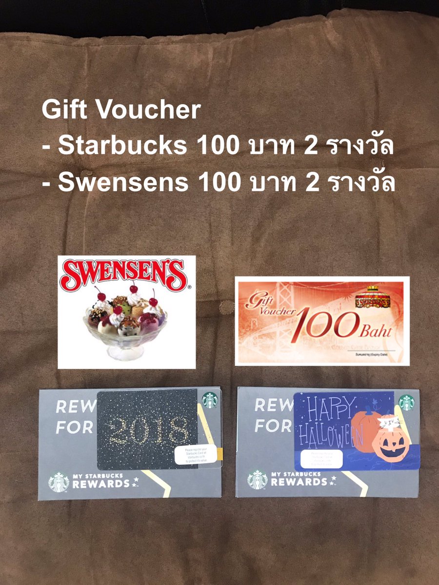 mylittle_7lucky's tweet photo. เเจก gift voucher Starbucks &amp; Swensens
‼️ขอเเจกเฉพาะคนที่เคยซื้อของกับเรานะคะ ❤️
ถ้าใครจำได้ว่าเคยซื้อของกับเรา มาลุ้นรับของรางวัลกันเลยค่ะ
ดูกติกาในเมนชั่นค่ะ
#lullaby #got7 #presentyou #ตลาดกัซ #ตลาดนัดอากาเซ #ตลาดกัซ #ตลาดนัดอากาเซ่ #การ์ดgot7 #ตลาดนัดgot7 #อัลบั้มgot7 https://t.co/3yPqFrOI1a