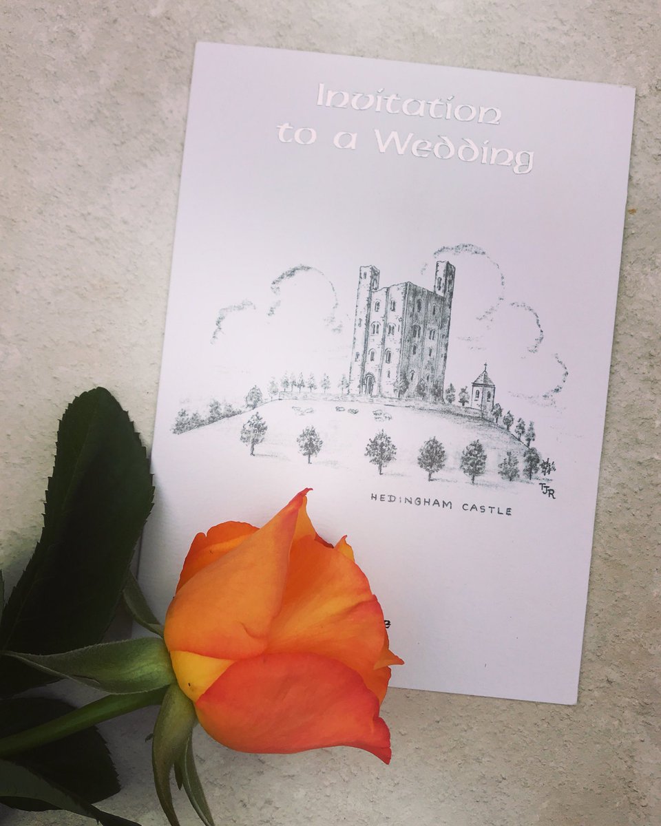 C a s t l e R o m a n c e
@hedinghamcastle 🌹
.
*Digitally printed with silver foil text*
.
#bespokeweddinginvitation #castleweddinginvitation 
#hedinghamcastle #hedinghamcastlewedding #hedinghamcastleweddings 
#castleweddings #castleweddingvenue 
#essexweddingvenue