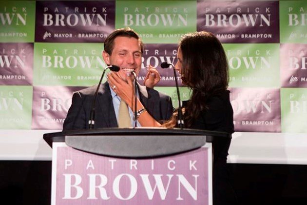 Patrick Brown makes political comeback as next mayor of Brampton, Ont. bit.ly/2ywA730 https://t.co/LlqkiqdR8o