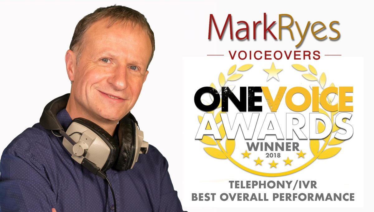 MarkRyesMedia's tweet photo. News from the Booth: As a direct result of @GravyForBrain and my #OVA2018 One Voice Award win - I'm getting more and more big company bookings for IVR and Telephony. Another big fish landed today! https://t.co/GVBMLIDLwh