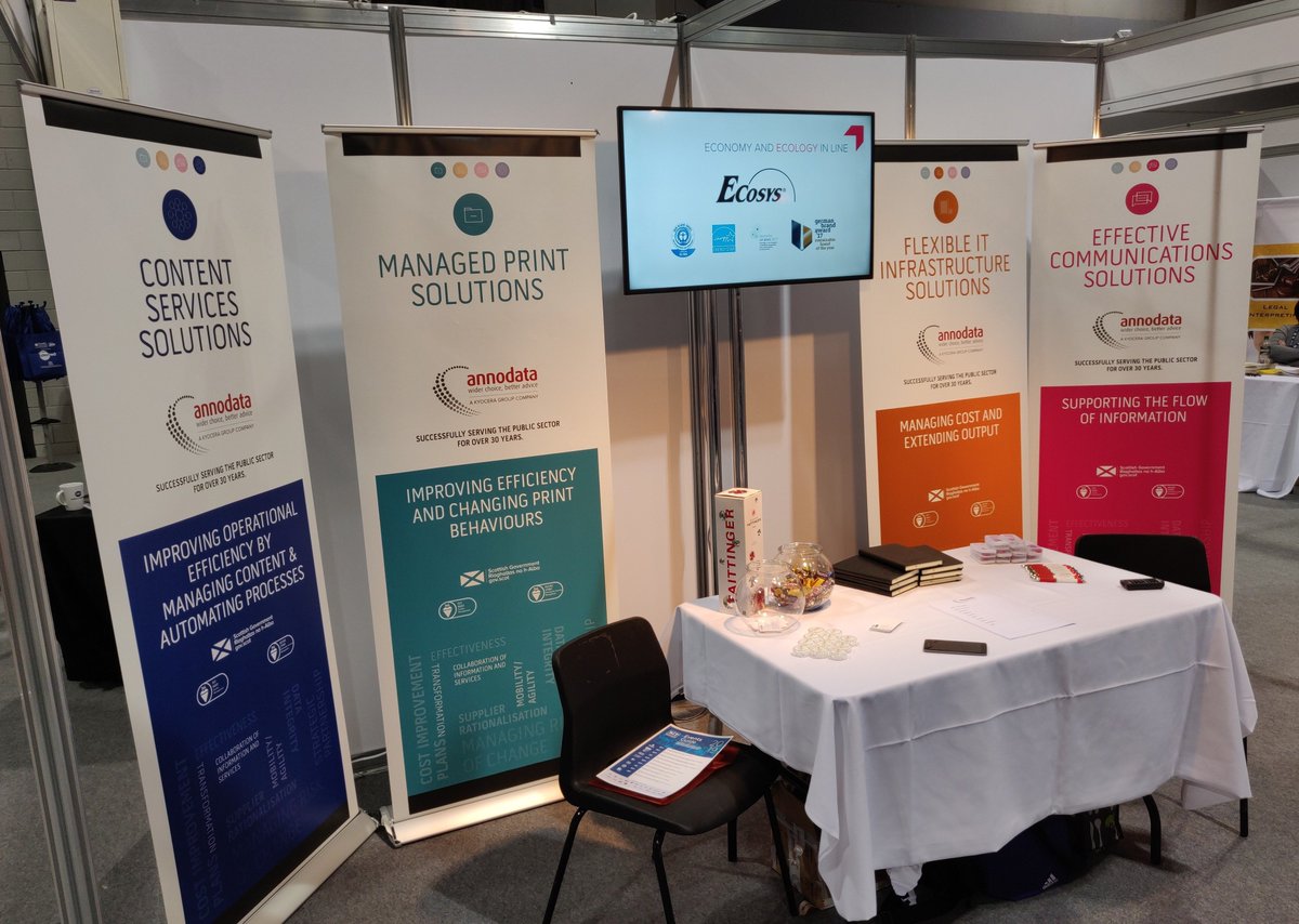 AnnodataLtd's tweet photo. We are at #ProcurexScotland at the SEC, Glasgow TODAY. Visit our stand and find out how public sector organisations can lower costs and improve operational efficiency @ProcurexLive #scotland #publicsector #lowercosts #operationefficiencies https://t.co/u1z26nDglU