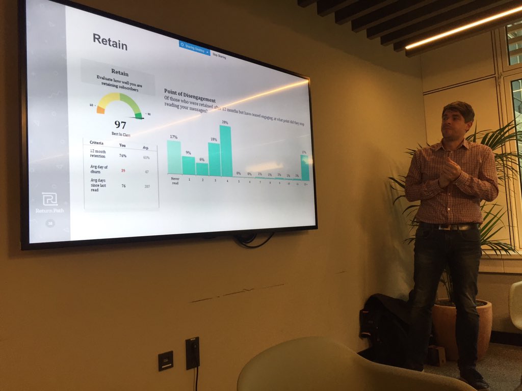 ReturnPath.de (@returnpath_de) on Twitter photo Customer Lifecycle Betrachtung im #EmailMarketing. Wann hören Abonnenten auf mit einer Marke zu interagieren? Mit <a href="/SebastianK_HH/">Sebastian Kluth</a> #rpacademy #berlin Customer Lifecycle Betrachtung im #EmailMarketing. Wann hören Abonnenten auf mit einer Marke zu interagieren? Mit <a href="/SebastianK_HH/">Sebastian Kluth</a> #rpacademy #berlin