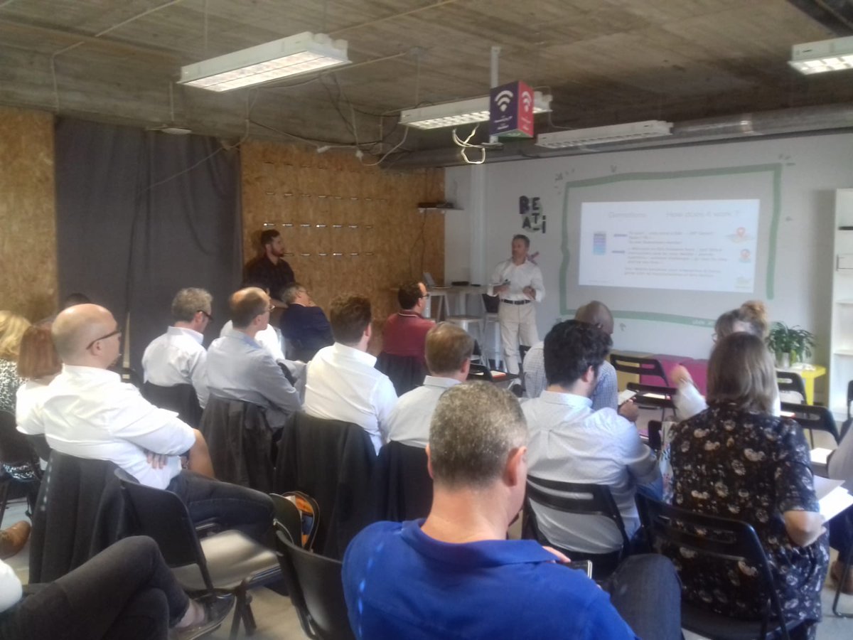 Awex_Europe's tweet photo. Aujourd'hui pour la #missionstartup recontre de @beta__i un incubateur et accelerateur de startups Lisboète réputé mondialement. Au programme: visite et pitchs. Ici @zikmidotcom @gemotions et #dim3 @AWEX_Belgium https://t.co/VWnJTPIS5F