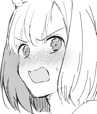 @sq_tale 没コマだけど自分的に可愛く描けた気がするので供養(ハウンド♀) 