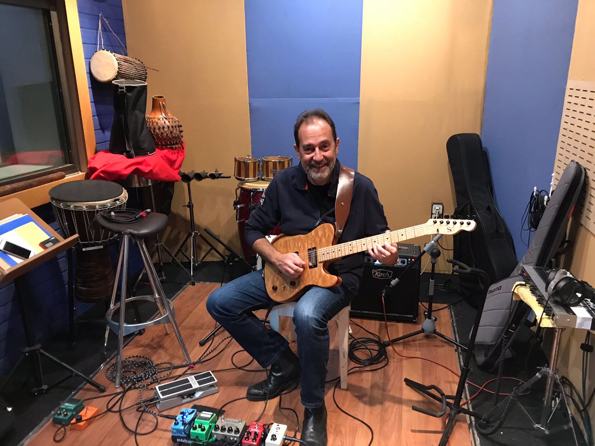 JoaqunChacn's tweet image. Grabación de mi nuevo proyecto, con los grandes Chris Kase, Daniel García, y Pablo Gutierrez.