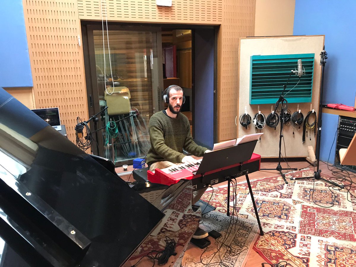 JoaqunChacn's tweet image. Grabación de mi nuevo proyecto, con los grandes Chris Kase, Daniel García, y Pablo Gutierrez.