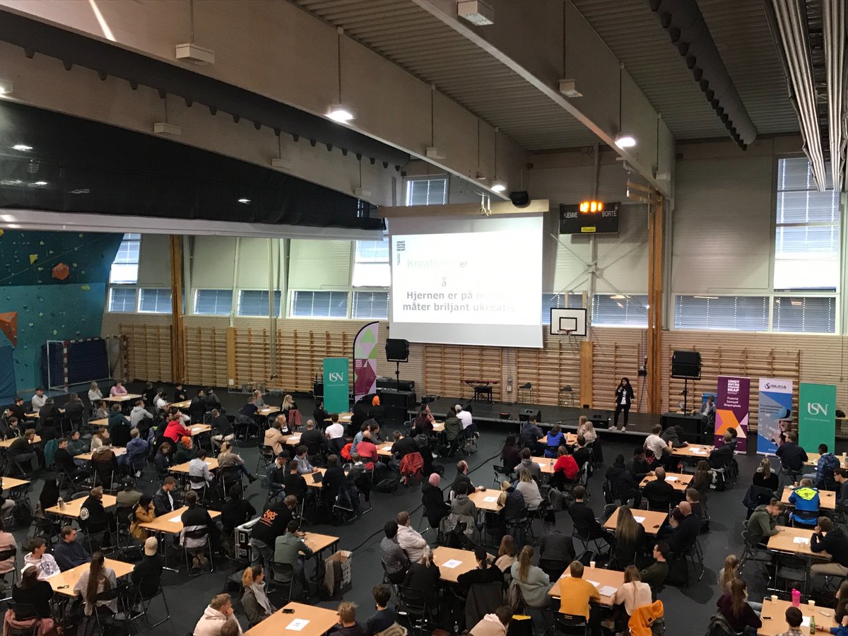 Tid for årets innovasjonscamp. 400 studenter fra USN campus Vestfold får 24 timer på seg til å levere innovative løsninger på avfallshåndtering og materialgjenvinning.