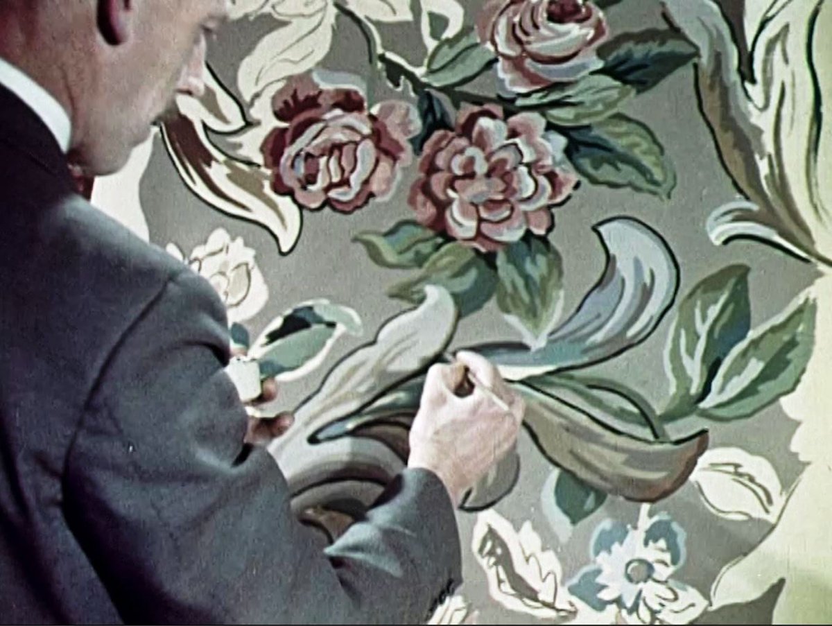 scotsonscreen's tweet photo. #archive60s Some fabulous 1960s patterns and colours in 'From Glasgow Green to Bendigo', a promotional film about #Templetons carpet factory:

🎥 https://t.co/rgCXizHDAO

#exploreyourarchives https://t.co/7ULzkzNgaZ