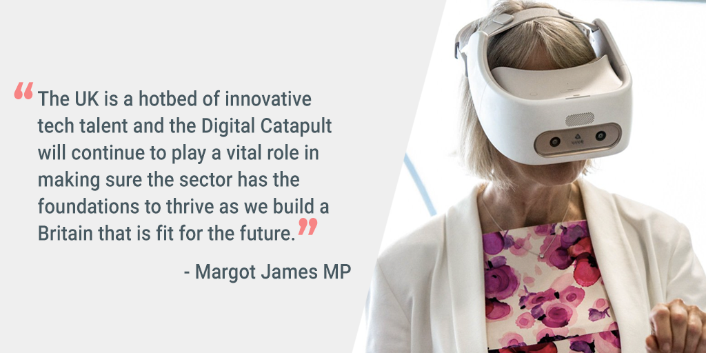 DigiCatapult's tweet photo. We are glad to hear the news and announcement that Digital Catapult is to receive additional funding allowing us to continue driving the adoption of early advanced digital technology: https://t.co/MaLbQUTVFY https://t.co/XWD2OEtS6N