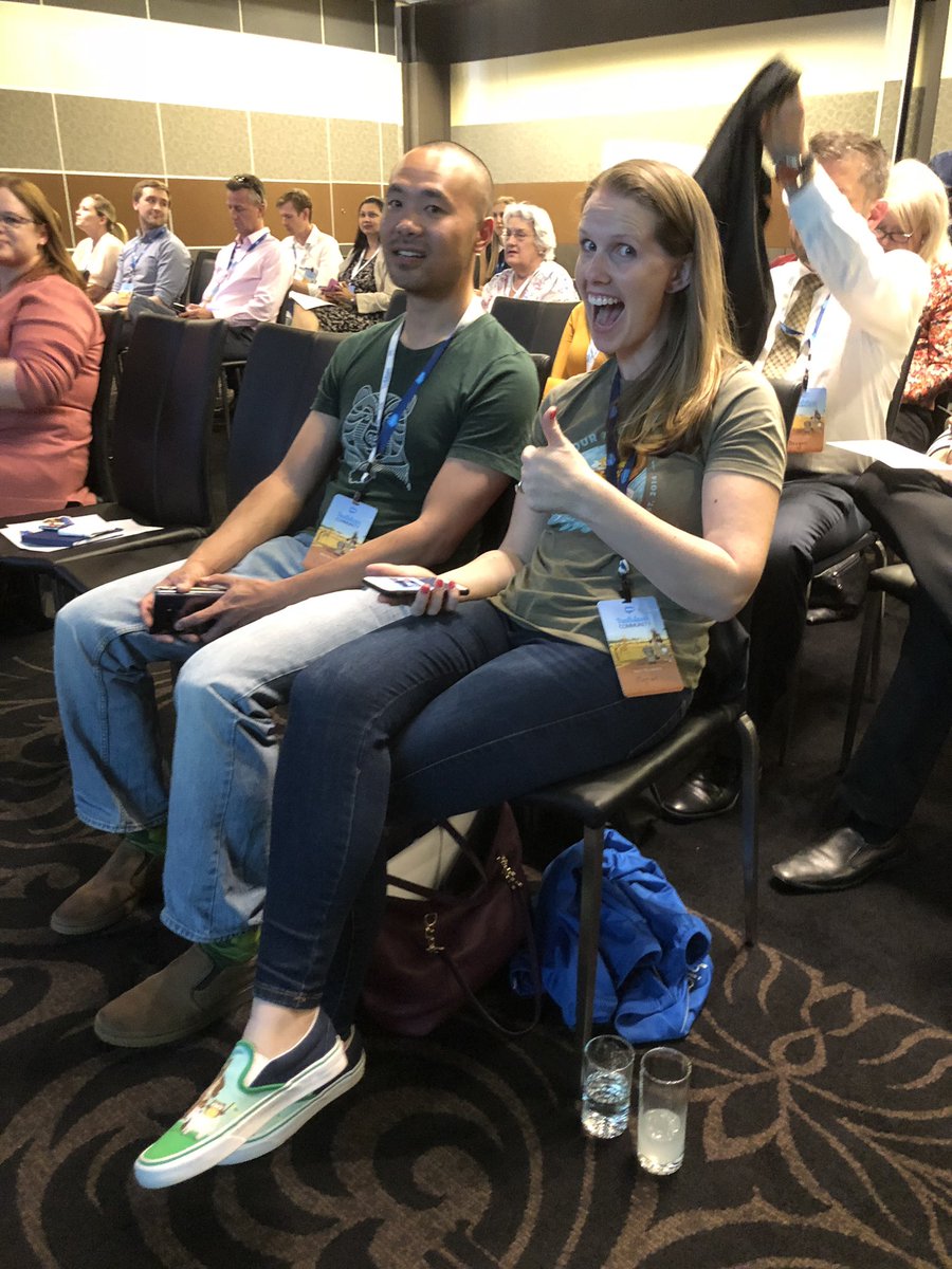 #LivingTheDream at our #Salesforce #TraiblazerCommunity #DF18 #GlobalGathering <a href="/brycetweets15/">Bryce Marshall</a> <a href="/MeganPTweets/">Megan Petersen</a> <a href="/vcotte/">Vincent Cotte</a> <a href="/katrina_luck/">Katrina Luck</a>