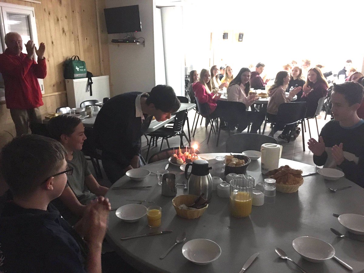 Bassingbournvc's tweet photo. #BVCBattlefields2018 @Bassingbournvc all packed and ready for the journey home. But not before a breakfast chorus of Happy Birthday for Max! π π π https://t.co/aGu46B4bFH