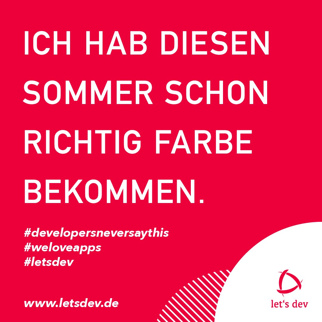 let's dev GmbH & Co. KG tweet media