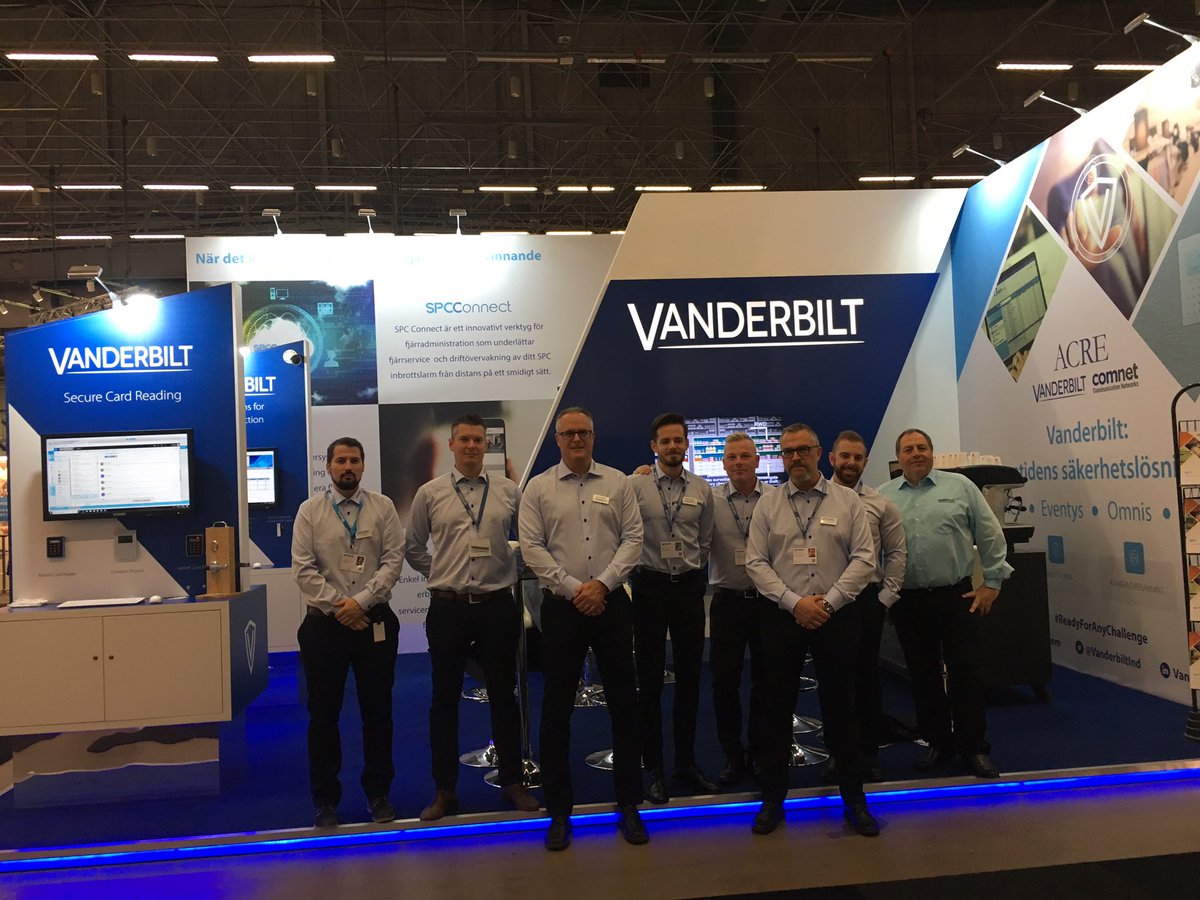 sam_lord1's tweet photo. We’re ready! Visit us today, tomorrow or Thursday at #SKYDD! Join Holger and the rest of our team at stand A06:31 to find out more about our latest solutions #Omnis, #SPC and #ACT365 #comnet #Vanderbiltind
#ReadyForAnyChallenge https://t.co/2goGmyLGA4