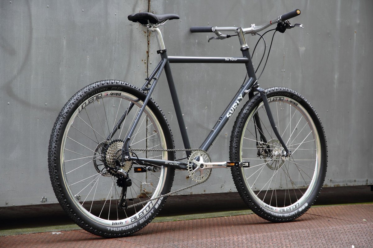 surly disc trucker blue