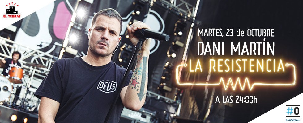 LaResistencia's tweet photo. En La Resistencia, apoyamos a los grupos emergentes y a los músicos que todavía buscan hacerse un hueco. Esta noche nos visita un tal @_danielmartin_ #LaResistencia https://t.co/12TzvZjxOY