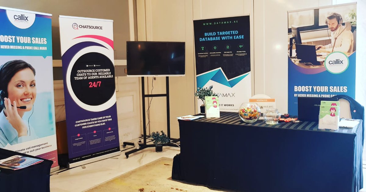 ASA_Ventures's tweet image. Gearing up for @DigiMarCon 2018! Visit ASA Ventures booth 13 to know more about our companies and how they can help you boost your business.

#ASAVentures #datamax #marketing #chatsource #speaker #callix #DigiMarCon
#marketingevents #DigiMarConDubai #DigiMarConMiddleEast #Dubai
